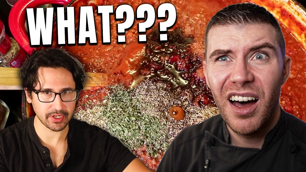 Pro Chef Reacts.. To The WORST Bolognese Sauce or NOT? (Adam Ragusea ...