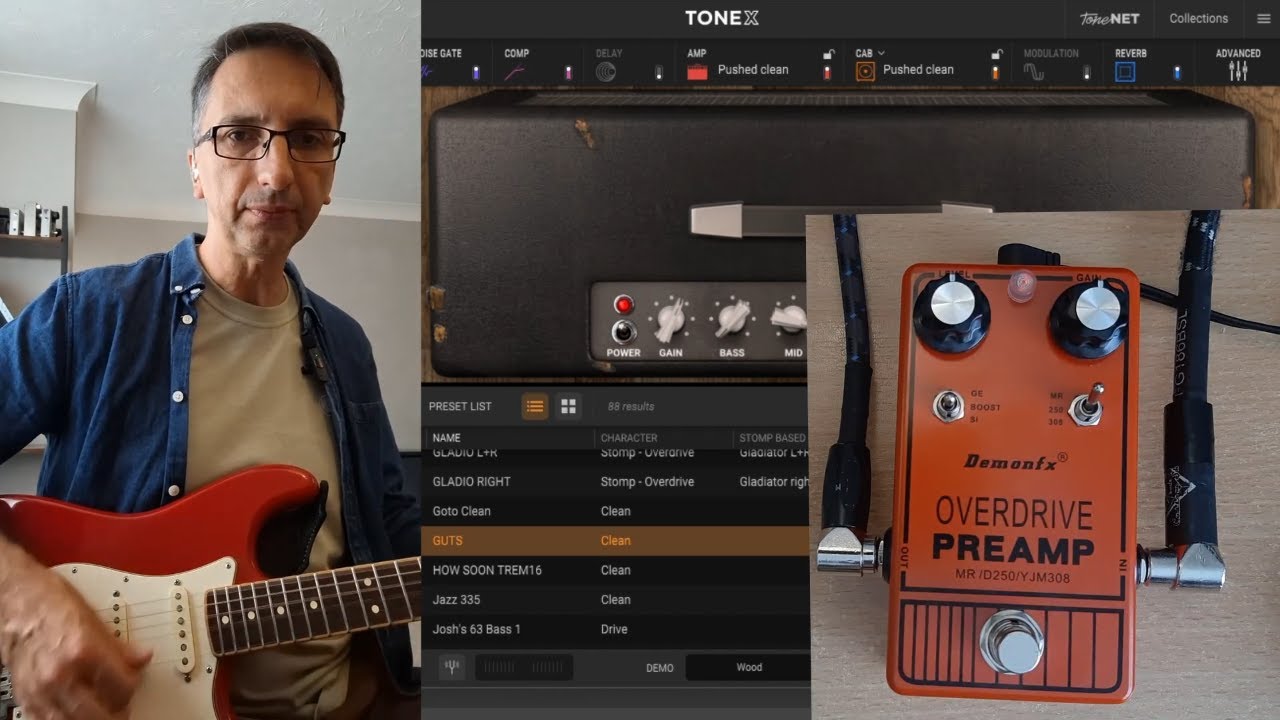 DemonFX YJM 308 Demo (A slightly original pedal from AliExpress