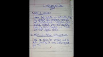 Thumbnail of Glimpses of the past learner diary class 8th