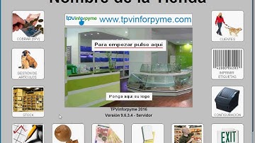 Video tutorial programa TPVinforpyme para Tiendas de Mascotas