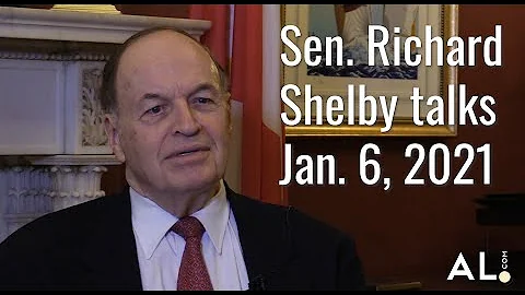 Sen. Richard Shelby of Alabama talks Jan. 6, 2021