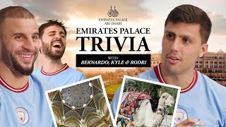 How many Phil Fodens fit in an Emirates Palace lift? | Quiz with Bernardo, Kyle Walker & Rodri! screenshot 3