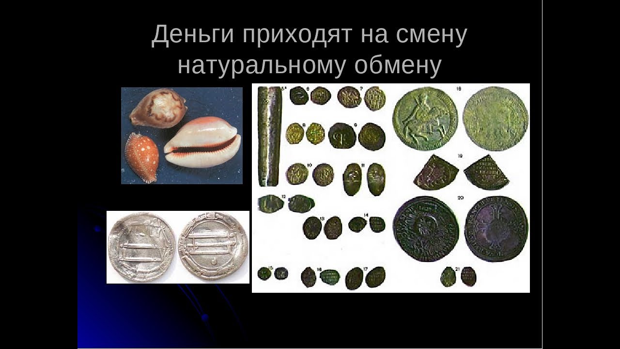 История денег от древности