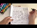 ASMR Color with Me 🛍️ Cozy Very Girly Coloring Book for Relaxation | Satisfying Calm Stress Relief