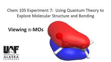 Visualizing pi-Molecular Orbital (MO) in WebMO