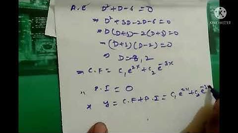 IIT Jam Mathematics 2019 Differential equations solution/Kset, CSIR NET Mathematics
