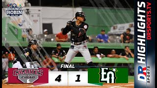 Resumen Gigantes del Cibao vs Estrellas Orientales | 4 ENE.2022 | Serie Regular Lidom