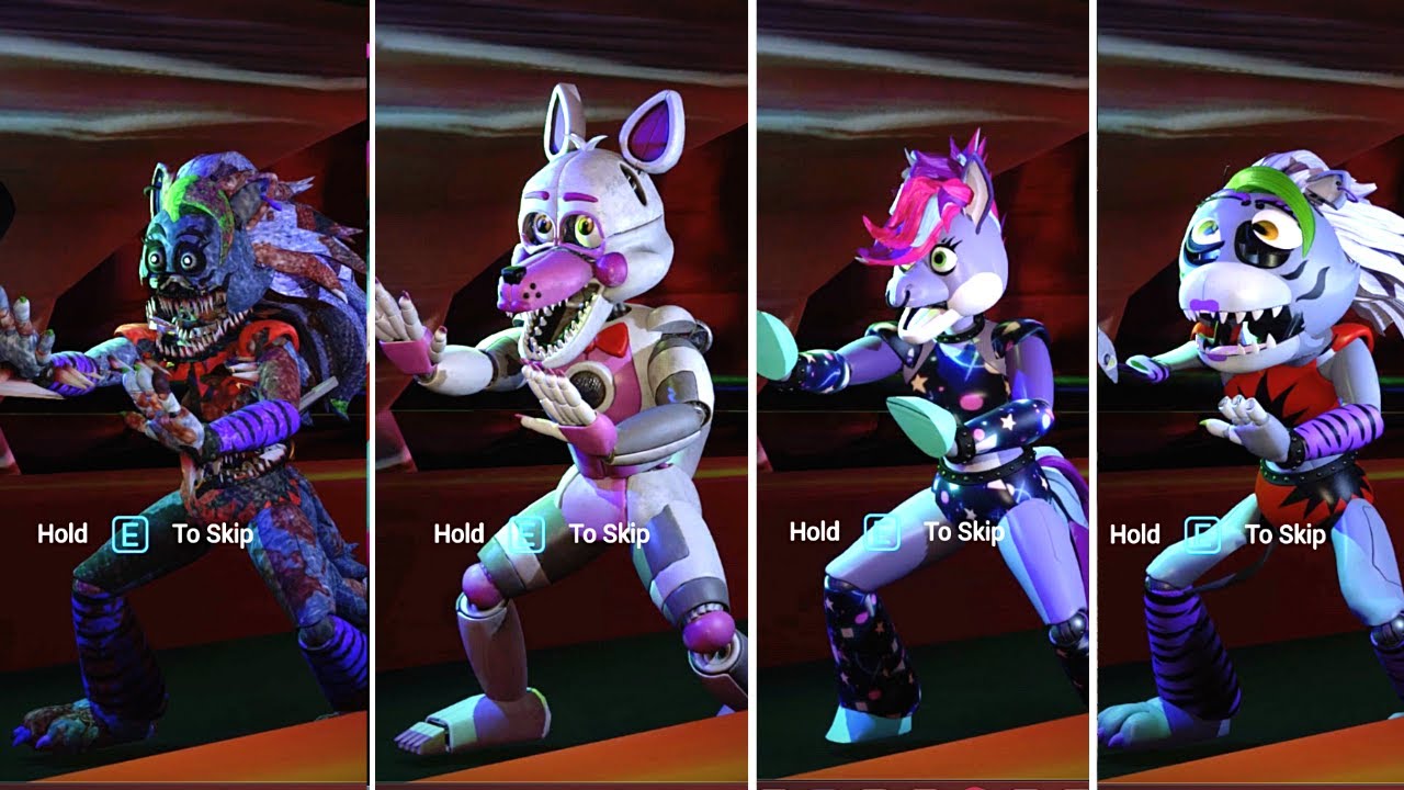 All ROXY Mods in FNAF Security Breach 