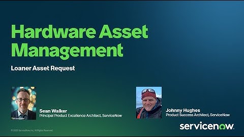Getting Started with the Loaner Asset Request Flow