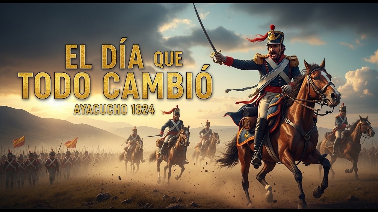 9 de DICIEMBRE de 1824 Batalla de Ayacucho - El Fin del Imperio Español en Sudamérica
