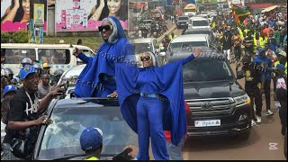 Fik Gaza introduces Jamaica Spice to Ghetto Youths Uganda - Kampala, Chaos at Katwe - kibuye