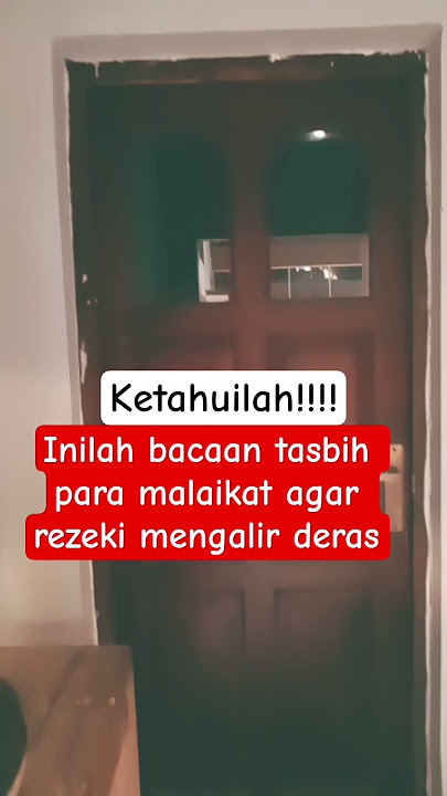inilah bacaan tasbih para malaikat agar rezeki mengalir deras #ilmuagama #islamshorts #motivation