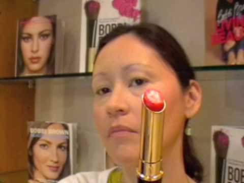 Bobbi Brown Beach Collection & Treatment Lip Shines makeup lesson by Education Exec Katrina Rau