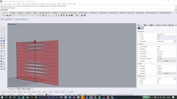 Parametric louvers in Grasshopper