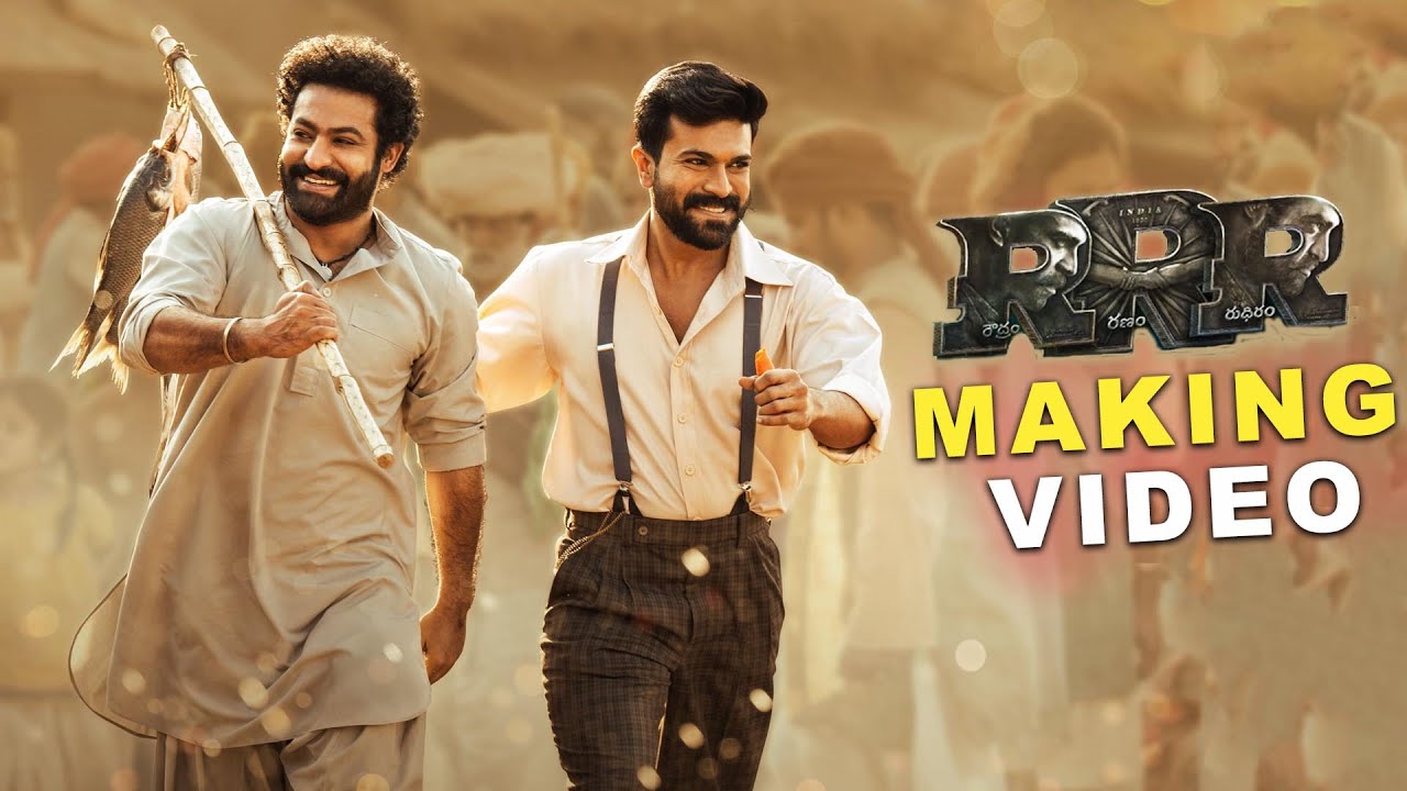 RRR Movie Making Video – NTR, Ram Charan | SS Rajamouli | #RRR #RRRMovie | Ajay Devgn, Alia Bhatt