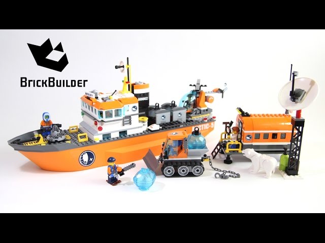 Sydamerika Milepæl eskortere LEGO CITY 60062 Arctic Icebreaker Speed Build for Collecrors - Collection  Arctic (8/18) - YouTube