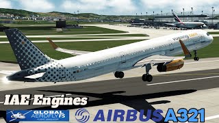 AEROFLY FS GLOBAL | AIRBUS A321200| New IAE Engines Testfly | what do you think?