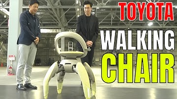 Toyota’s “Walk Me” Wheelchair Walks on Legs and Climbs Stairs – The Future of Mobility Is Here