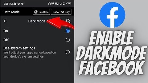 How to enable dark mode on Facebook in 2022?