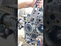 six cylinder diesel truck engine ka head ma piston ke fitting #shorts #engine #mechanic #short