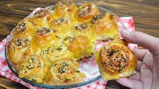 Сырная вкусняшка! Быстрый и простой слоеный пирог Семейный с сыром Сырная вкусняшка! Быстрый и простой слоеный пирог Семейный с сыром