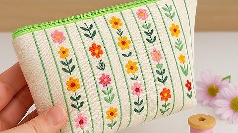 Easy & Quick Zipper Pouch Tutorial – Beginner-Friendly