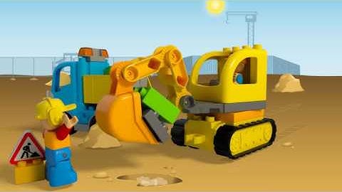 Rupsband-graafmachine - LEGO DUPLO - 10812 Product Animation