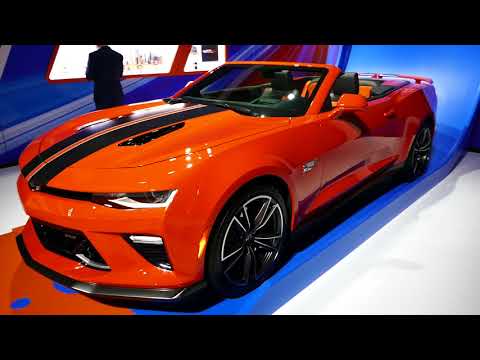 New 2018 GM Chevrolet Camaro Hot Wheels 50th Anniversary Edition - 2017 LA Auto Show
