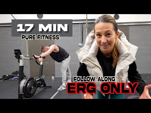 GARAGE GYM FUNCTIONAL FITNESS - ERG ONLY FOLLOW ALONG WORKOUT (DAY 45)