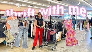 THRIFT WITH ME // spending $250 on a *MASSIVE* summer thrift haul!!!