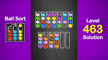 Ball Sort Puzzle Solution Level 463