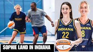 Sophie Cunningham SPEAKS OUT After Landing in Indy – Fever vs Sky Tickets Gone Fast!