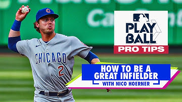 Play Infield like a Major Leaguer! | Cubs INF Nico Hoerner gives us baseball training tips