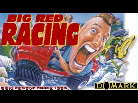 Big Red Racing gameplay (PC Game, 1995)