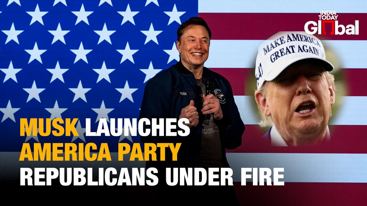 Elon Musk Launches ‘America Party’ Amid Trump Feud | U.S. Political ...
