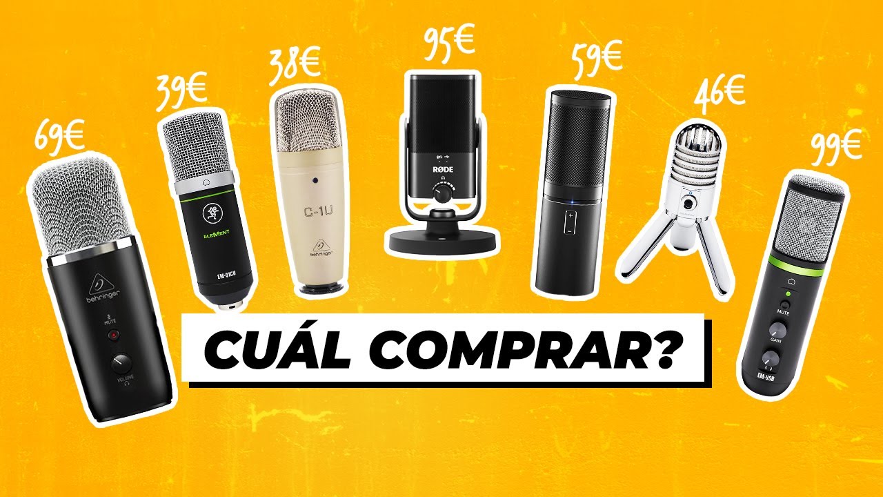 🥇MEJOR MICRÓFONO USB para Grabar VOZ (Calidad Precio) YouTube