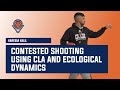 Contested basketball shooting using cla and ecological dynamics