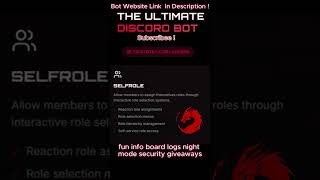 Xieron Bot – All-in-One Discord Bot for Moderation &amp; Features! #discord #bot #moderation