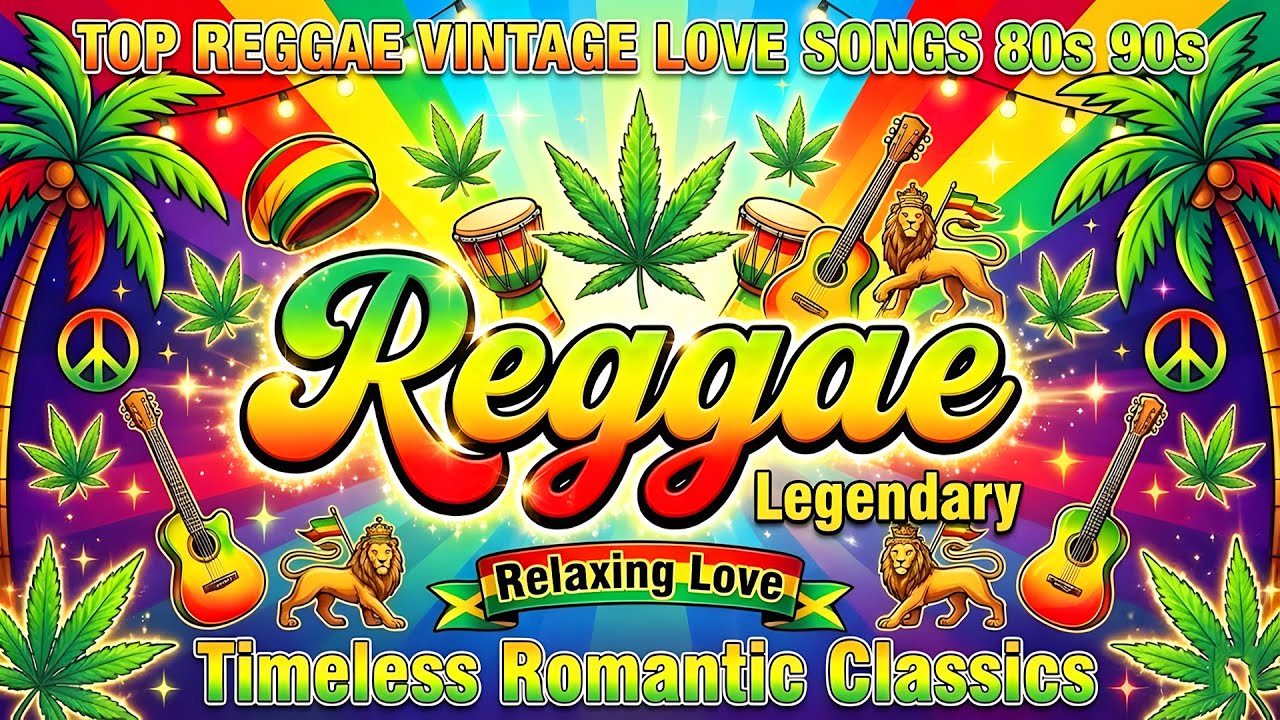 НОВЫЙ БЕЗОСТАНОВОЧНЫЙ РЕГГИ-МИКС 💕 Лучшие винтажные регги-песни о любви 80-х и 90-х | Вечная ром...