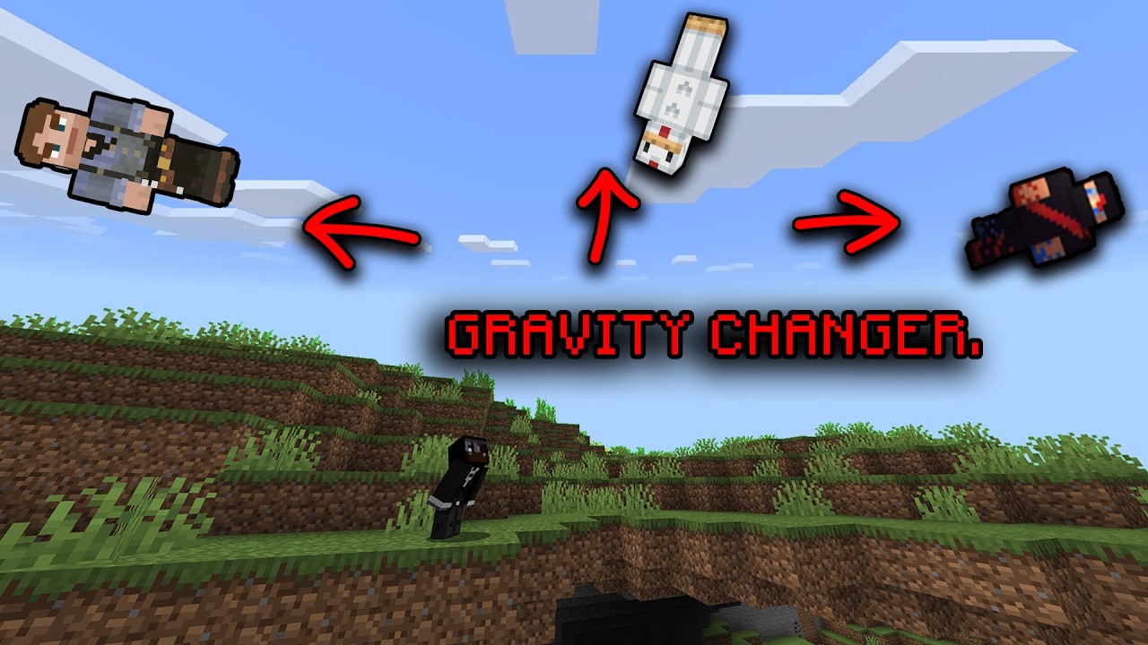 Minecraft But The Gravity Changes!