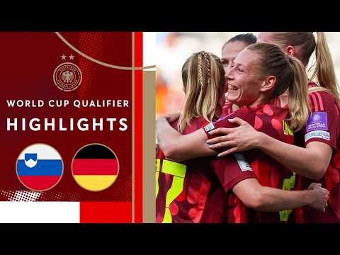 UNBEATEN in qualifying! | Slovenia vs Germany 0-2 | Highlights | World Cup Qualifier — football highlights