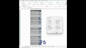 How to remove blank rows in excel