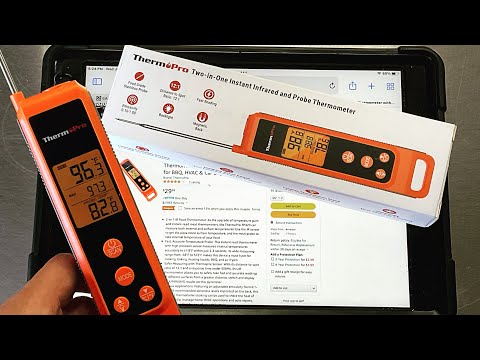 Cooking Thermometer Unboxing and Quick review Therm Pro Dual Probe
