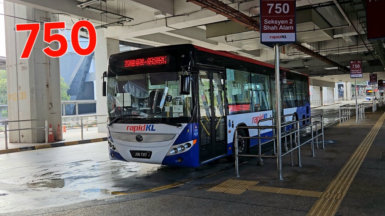 JSK7317 - RapidKL Bus Service 750 [Yutong ZK6126HG]