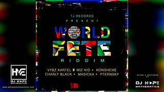 WORLD FETE RIDDIM MIX VYBZ KARTEL KONSHENS CHARLY BLACKS FEBRUARY 2017 DANCEHALL