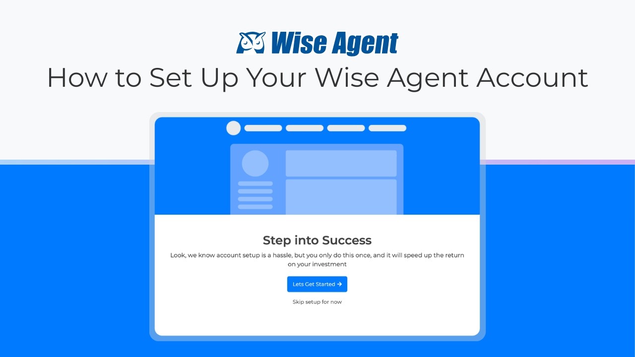 How to Set Up Your Wise Agent Account | Virtual Onboarding Tutorial ...