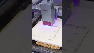 Testing Ortur Laser Master 3 with 20W module