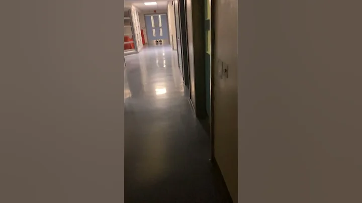 Inside a real mental hospital ward at night