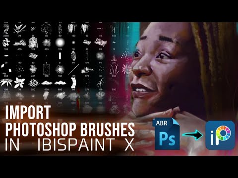 HOW TO IMPORT PHOTOSHOP BRUSHES INTO IBISPAINT X (100% WORKING) - YouTube