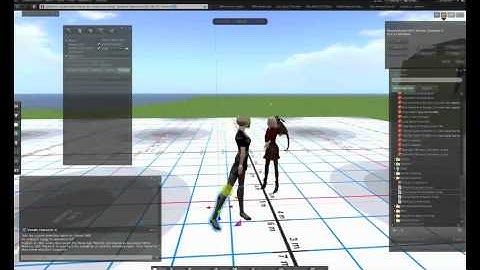 #3/5 Animating Humanoid SL Pathfinding Characters in Second Life